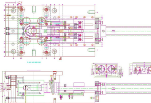 Elbow injection mould solution